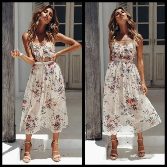 💕HELLO MOLLY💕 Day of Destiny Midi Dress S NWT - Picture 2 of 16